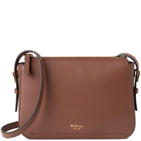 Mulberry Clovelly Pouch Bright Oak Micro Classic Grain